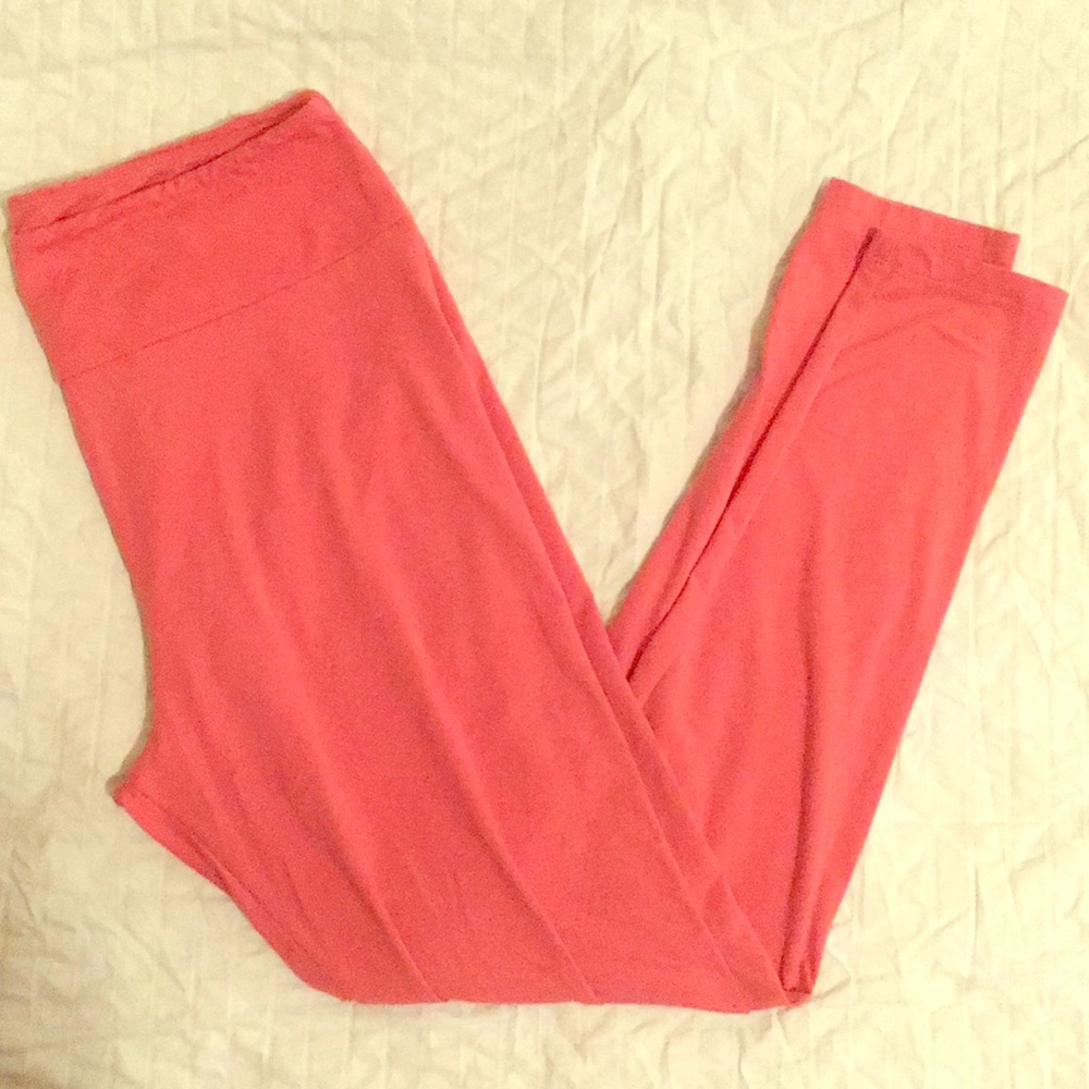 🦄LLR TC coral leggings